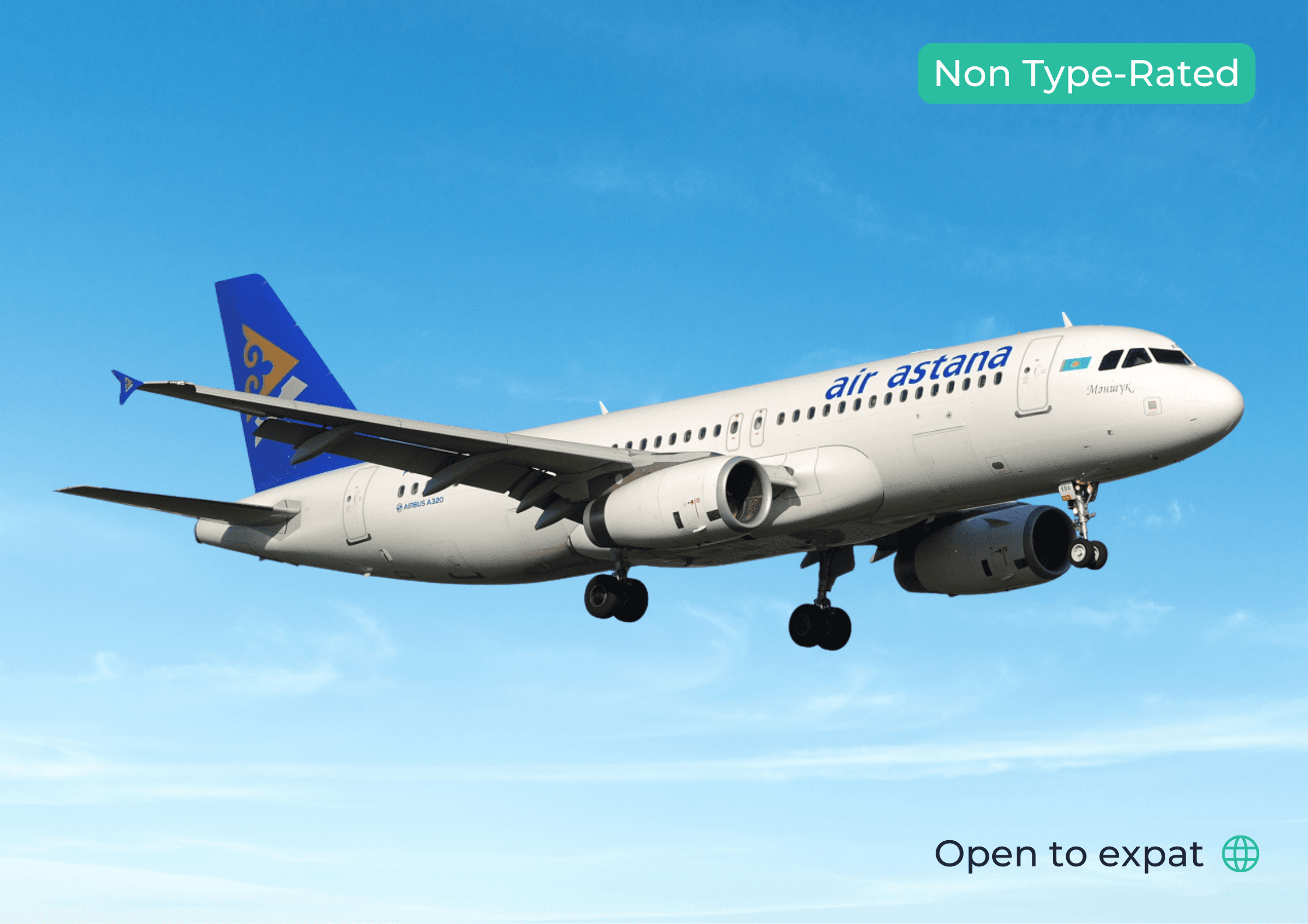Air Astana E190 A319 A320 A321 B757 B767 aircraft