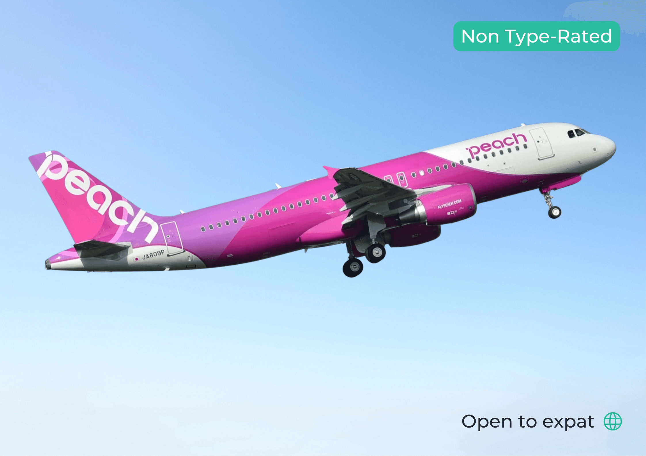 Peach Aviation A320 aircraft