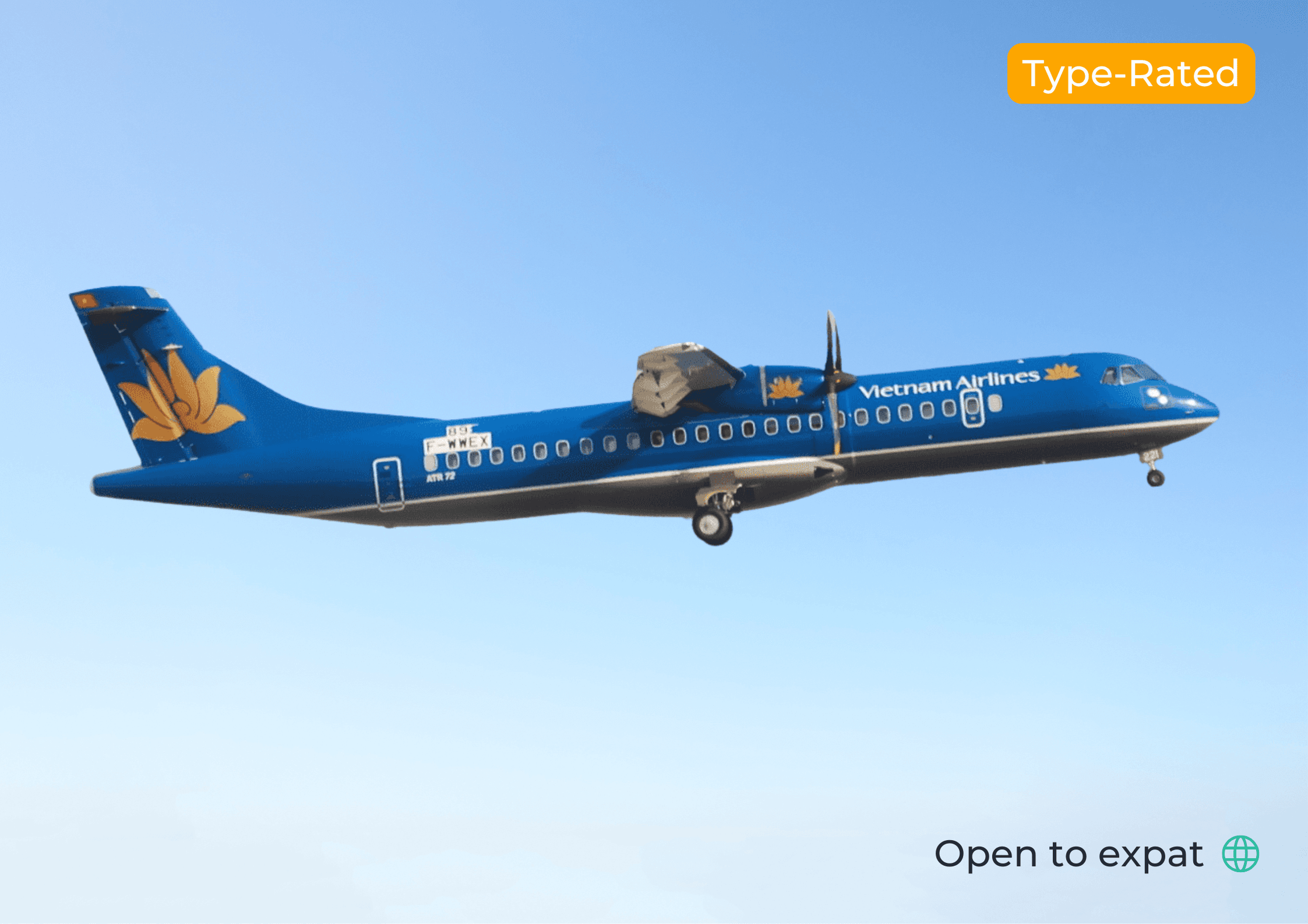 Vietnam Airlines AT75 aircraft
